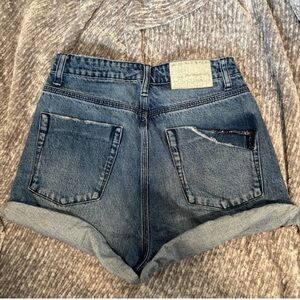 One Teaspoon denim shorts